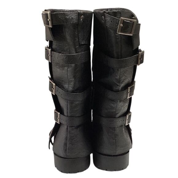 Funtasma Boots Mens 8 9 Black Pirate Captain Medieval Knight Aristocrat Nobleman - Picture 8 of 12